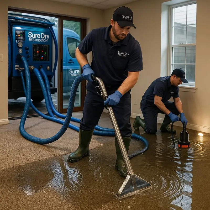 Water Extraction and Removal process in Aguada, PR